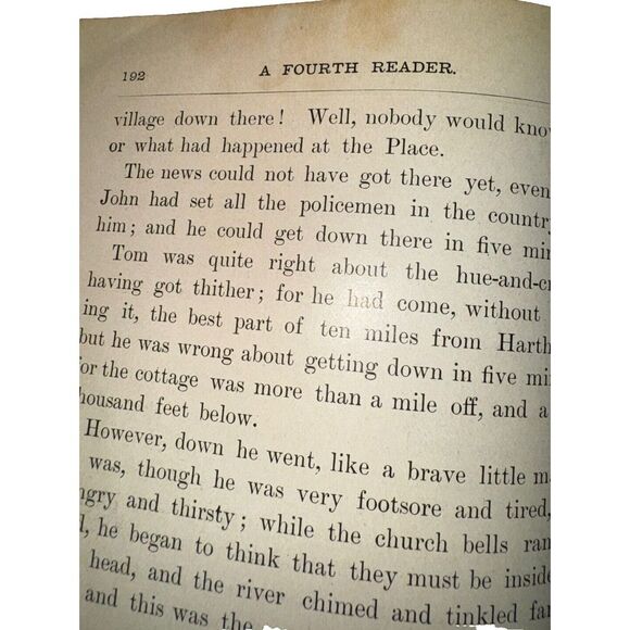 Vintage A Fourth Reader of California State Series 1910 Arnold Gilbert - Picture 10 of 10